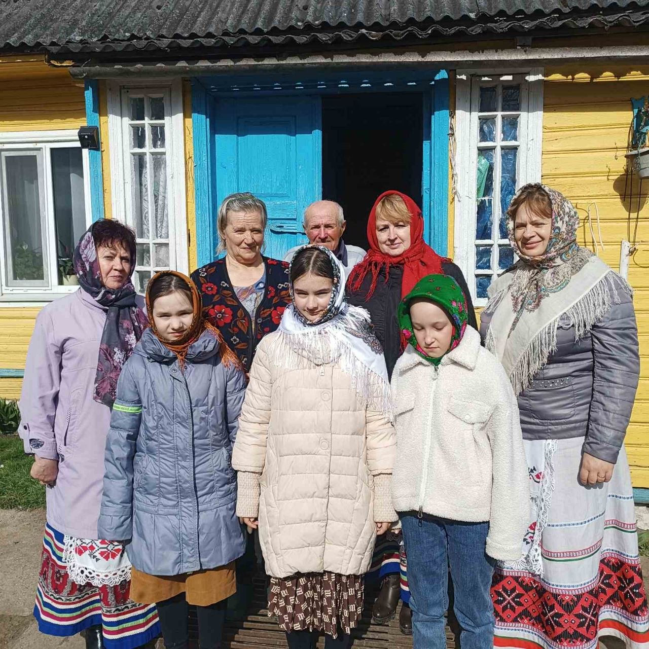 Светлую Пасху встретили в агрогородке Брольники